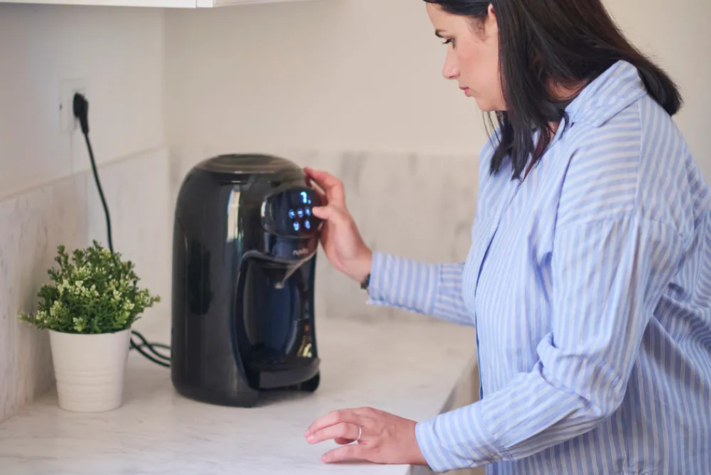 Nuvita 1180 Formula mælke maskine- Tilberedning & Rengøring