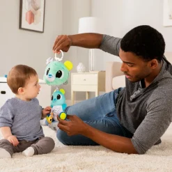 Lamaze 3 i 1 Overraskelses panda- Legetøj Til Barnevogne & Autostole