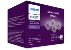 Philips Avent 15 mm og 17 mm brystskjoldindsatser, håndfri.- Brystpumper
