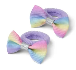 Jocko 2 pak hårelastikker - Rainbow- Festtøj & Tilbehør