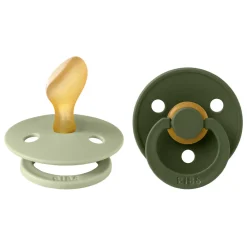 BIBS 2 pk. Colour Latex Size 2 Anatomical. Sage/Hunter Green- Sutter