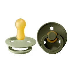 BIBS 2 pk. Colour sut 6-18 mdr. latex - sage/hunter green- Sutter