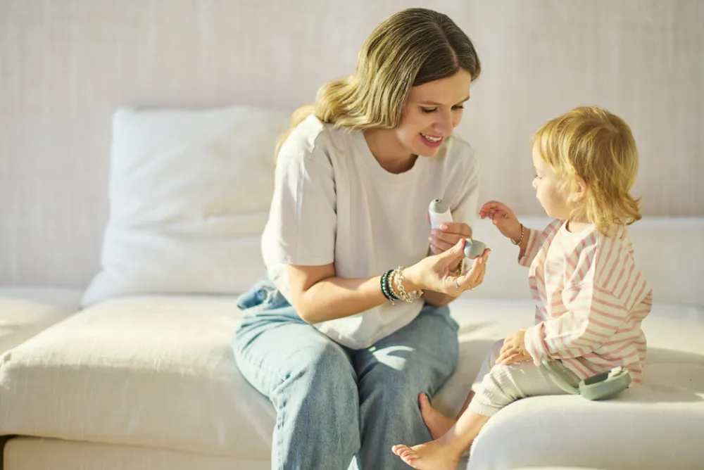 Nuvita 1130 TRIMMY elektrisk baby neglefil- Plejeartikler Til Baby