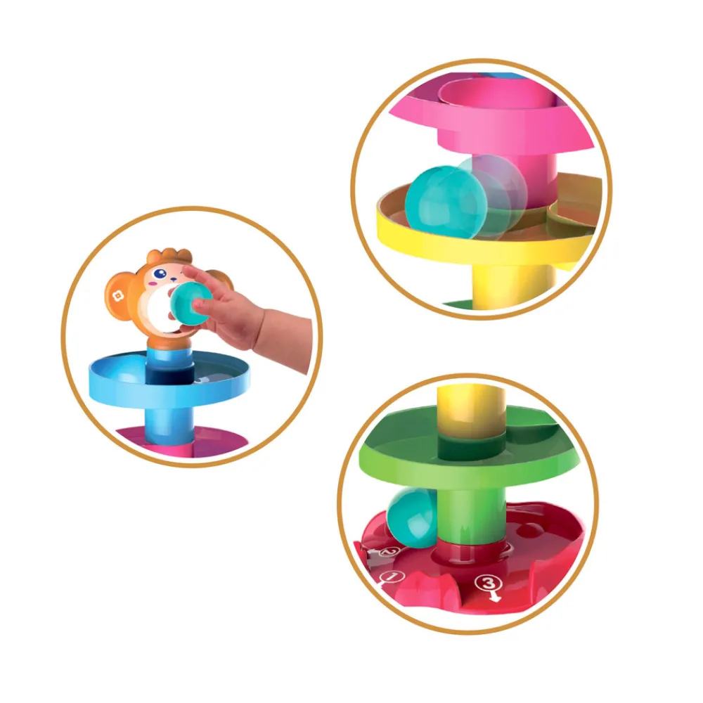 Scandinavian Baby Products Abe Kugle-Rulle-Tårn- Kuglebaner