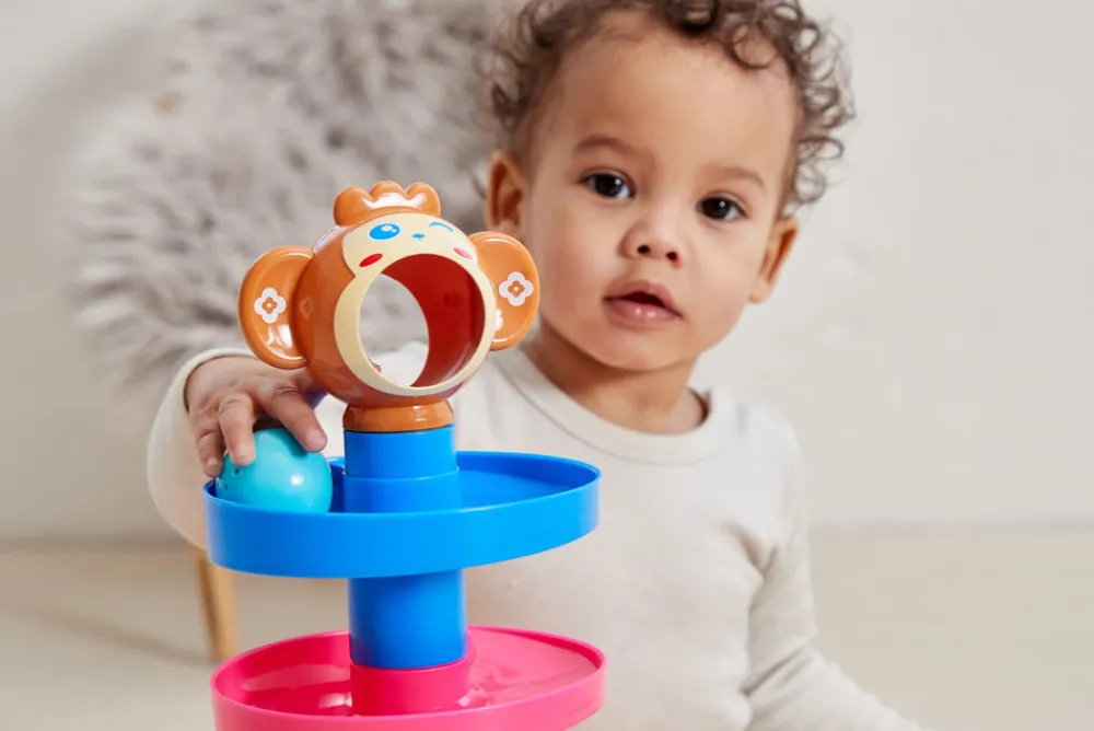 Scandinavian Baby Products Abe Kugle-Rulle-Tårn- Kuglebaner