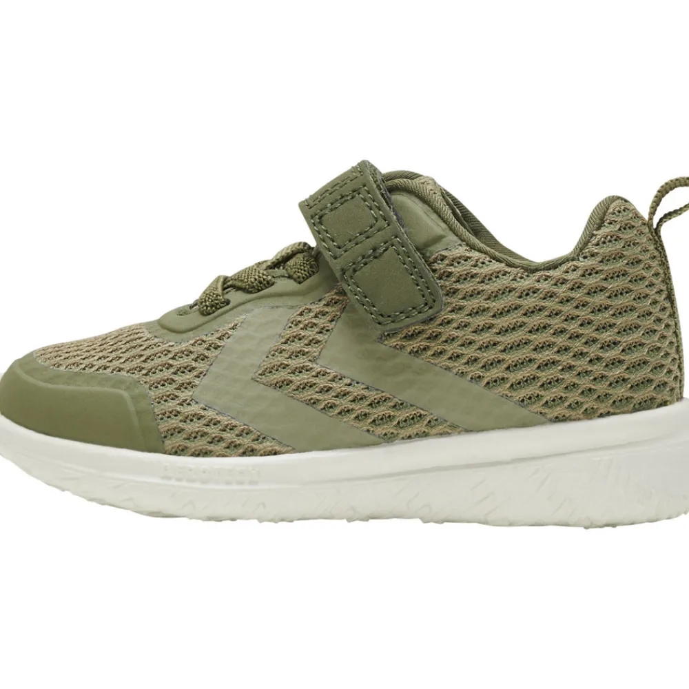 hummel Actus recycled infant - Depep green- Sneakers Med Velcro|Sportstøj