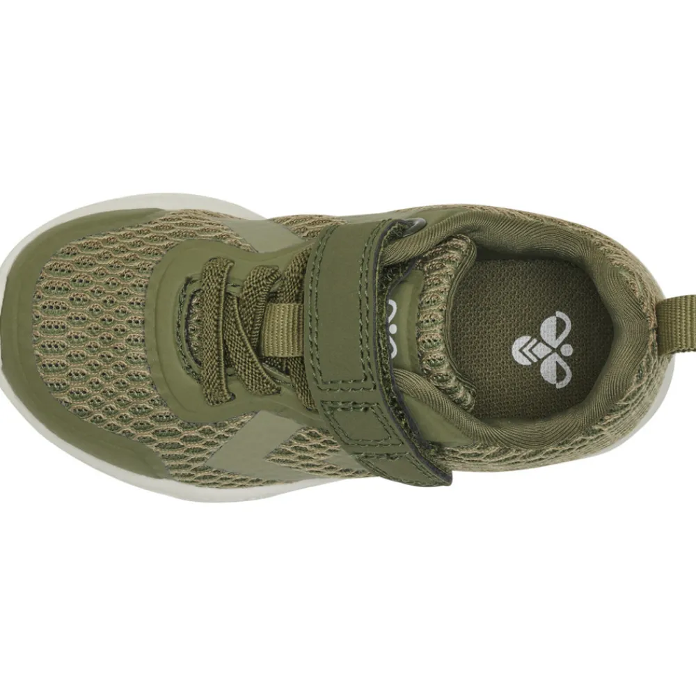 hummel Actus recycled infant - Depep green- Sneakers Med Velcro|Sportstøj