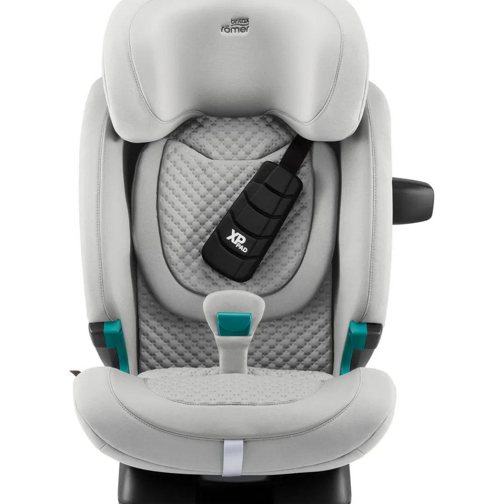 Britax Römer Advansafix Pro Lux - Linen grey- Autostole 76-150 Cm (15 Mdr.-12 År)