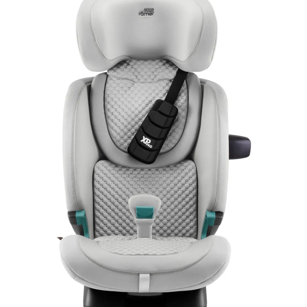 Britax Römer Advansafix Pro Lux - Linen grey- Autostole 76-150 Cm (15 Mdr.-12 År)
