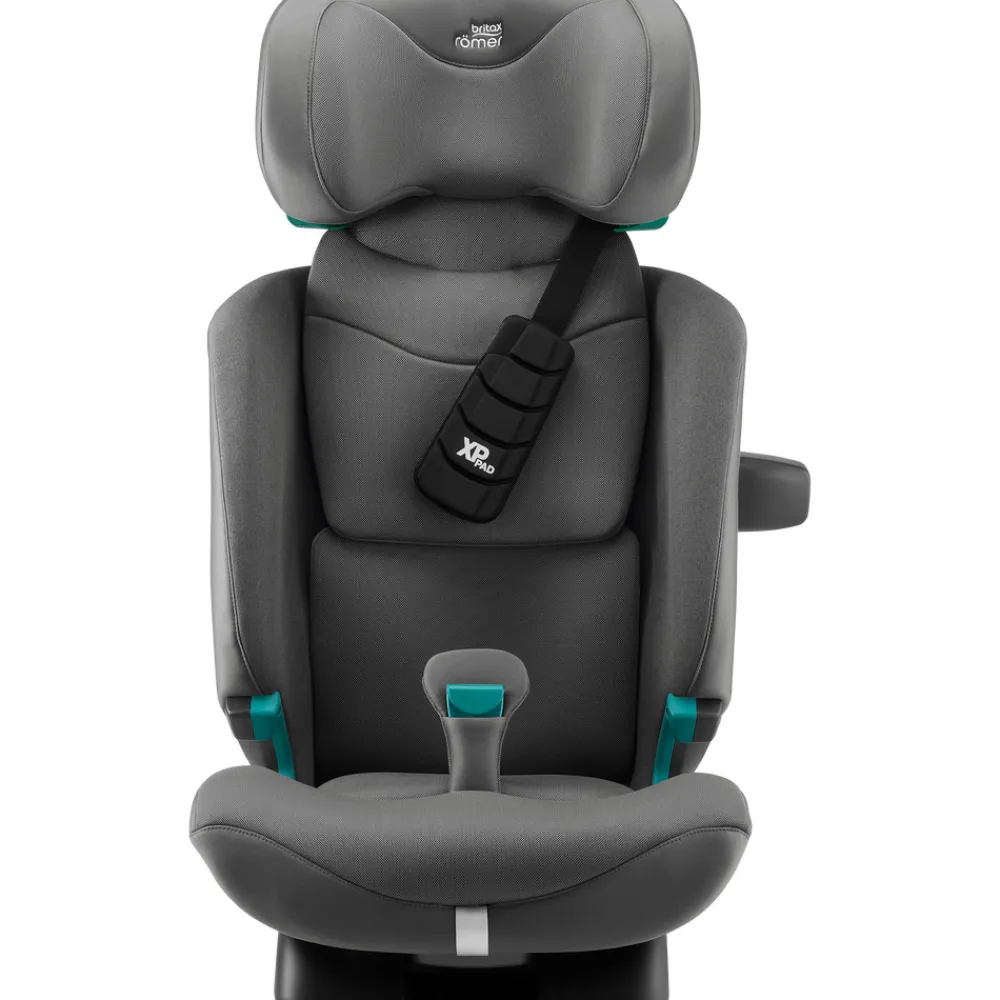 Britax Römer Advansafix Pro Style - Mineral grey- Autostole 76-150 Cm (15 Mdr.-12 År)