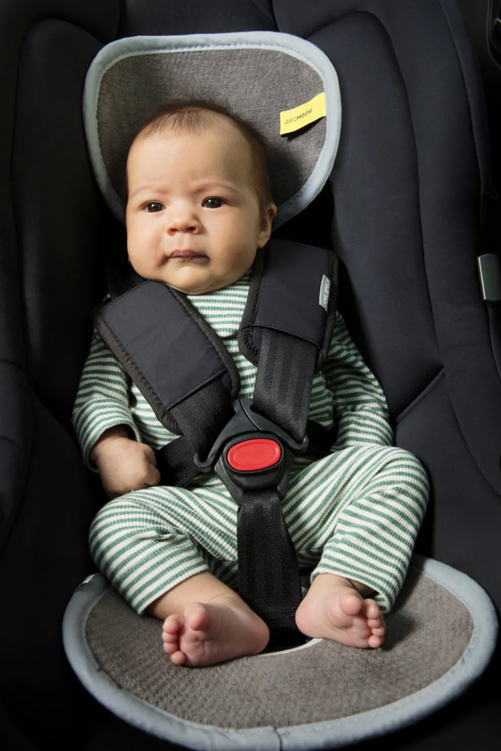 Aeromoov AeroSeat Underlag Autostol 0-13 kg - Mørkegrå- Øvrige