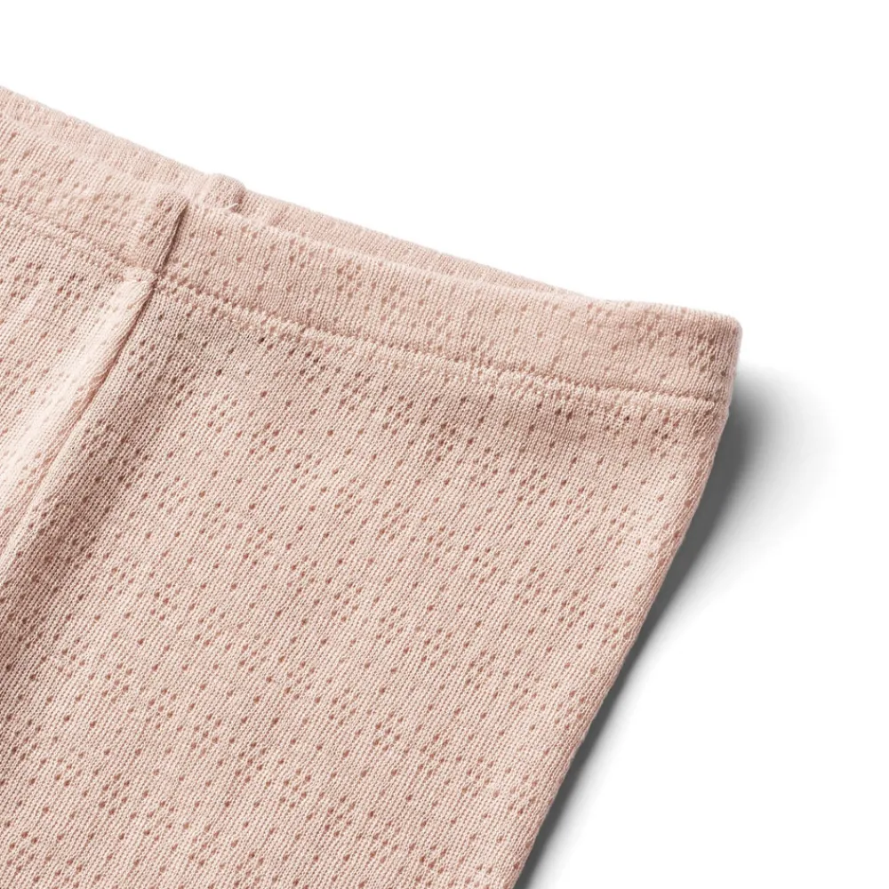 Wheat Agi Uld Leggings - Pale lilac- Uldunderdele|Leggings