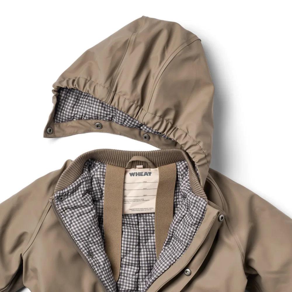 Wheat Aiko Termo Regndragt - Dry wood- Regntøj