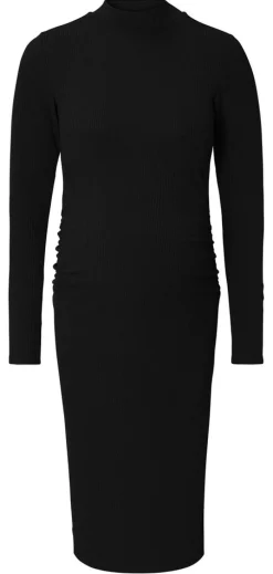 NOPPIES Aima Ribkjole - Black- Kjoler/Nederdele