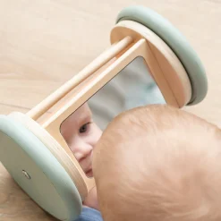 Done By Deer Aktivitets- & rullespejl Birdee Farvemix- Trælegetøj