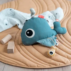 Done By Deer Aktivitets gulvspejl Wally Blå- Aktivitetslegetøj