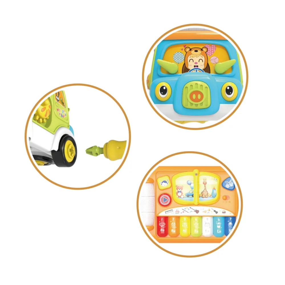 Scandinavian Baby Products Aktivitets-bus- Legetøjsbiler