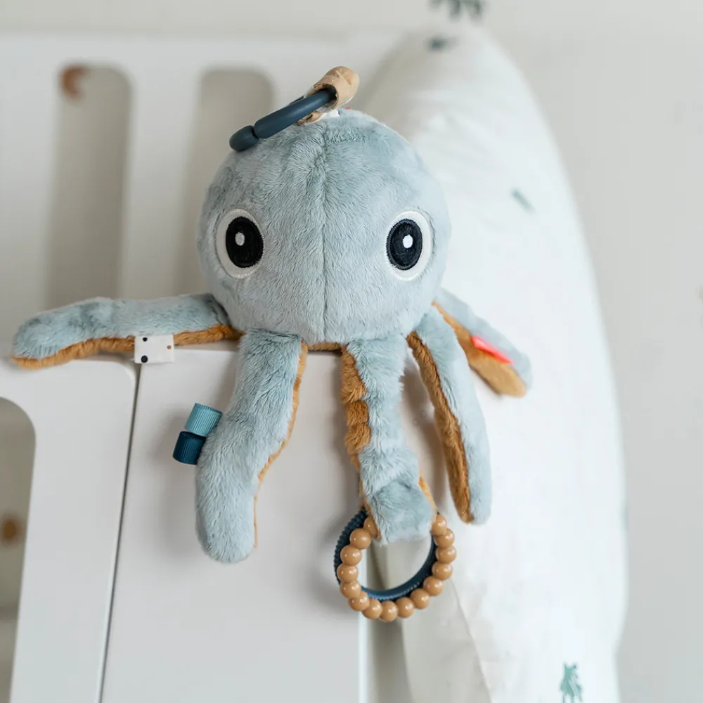 Done By Deer Aktivitetslegetøj Jelly Blå- Legetøj Til Barnevogne & Autostole