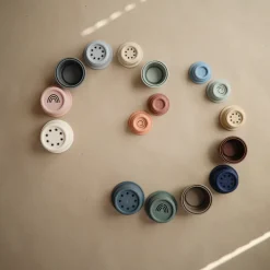 MUSHIE Aktivitetslegetøj Stablekopper - Original- Stabelklodser