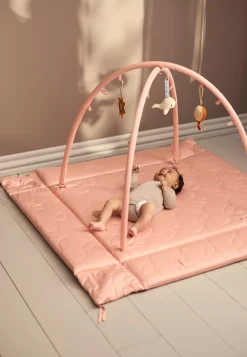 Filibabba Aktivitetsnest - Soft quilt - Misty Rose- Aktivitetstæpper