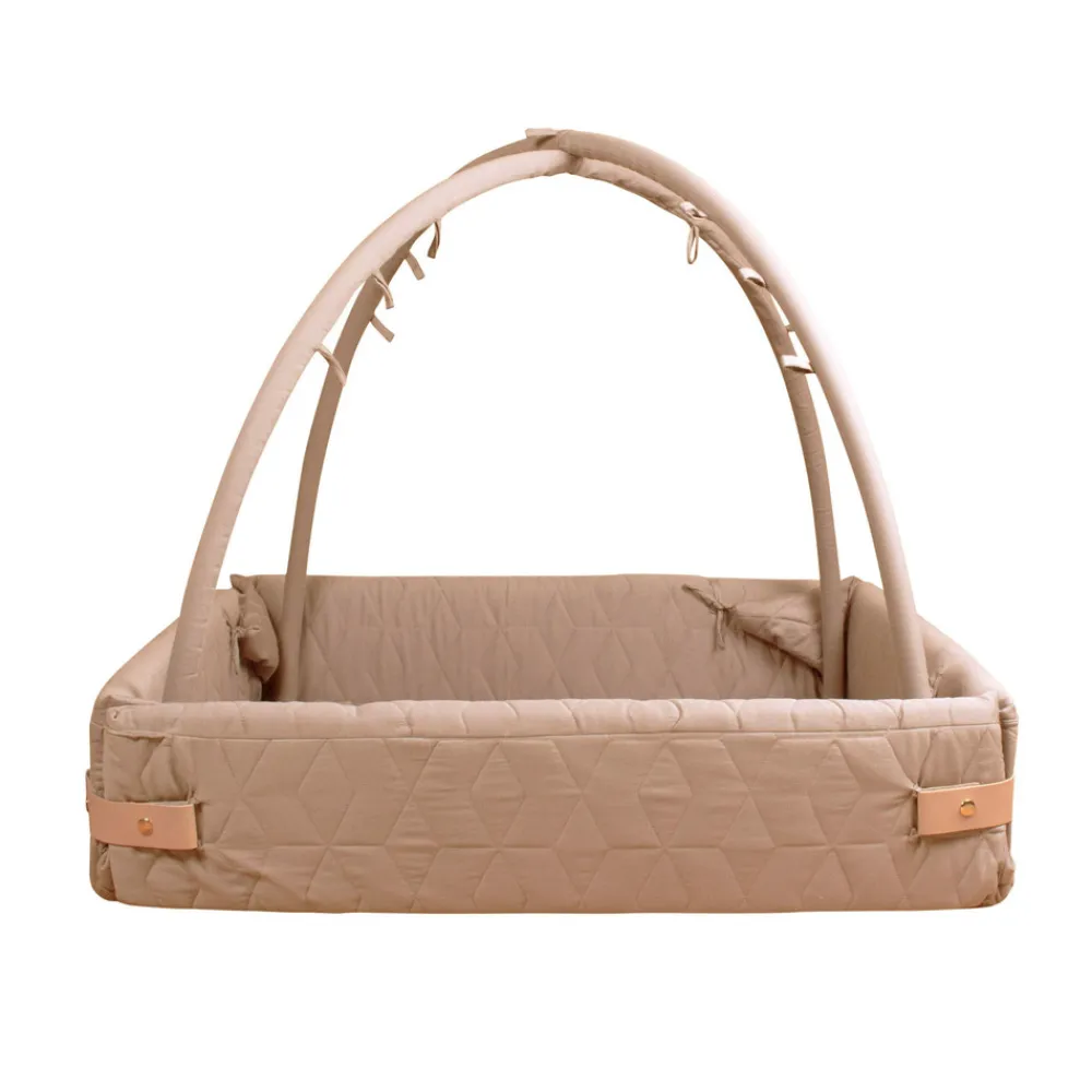 Filibabba Aktivitetsnest Soft quilt - doeskin- Aktivitetstæpper