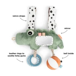 Done By Deer Aktivitetsophæng Croco Grøn- Aktivitetslegetøj