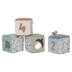 Little Dutch Aktivitetsterninger 4 stk - Forest Friends- Aktivitetslegetøj