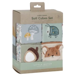 Little Dutch Aktivitetsterninger 4 stk - Forest Friends- Aktivitetslegetøj