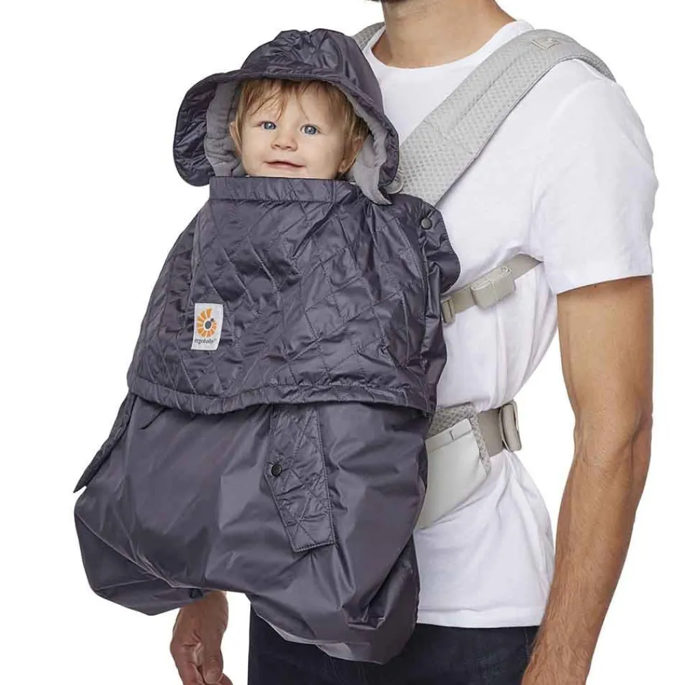 Ergobaby All weather cover, charcoal- Bæreseler & Vikler