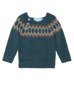 Serendipity Organics Alpaca Uld Trøje - DARK REEF- Uldoverdele