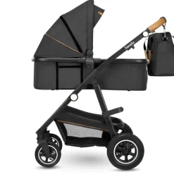 Lionelo Amber 3i1 duovogn - grey graphite- Kombivognspakker|Vognpakker