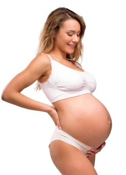 Carriwell Amme BH Med Gelé Bøjle og Indlæg - Hvid- Amme Bh'Er