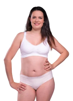 Carriwell Amme BH Med Gelé Bøjle og Indlæg - Hvid- Amme Bh'Er
