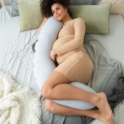 Doomoo Amme og graviditetspude - grå-Børn Graviditetspuder|Ammepuder