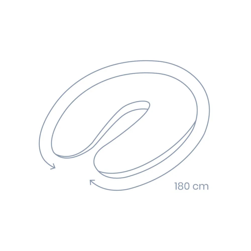 Doomoo Amme og graviditetspude - grå-Børn Graviditetspuder|Ammepuder