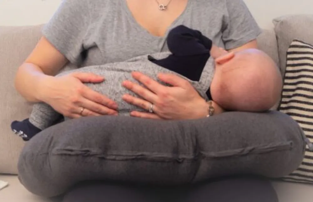 Doomoo Ammepude - Chine Anthracite-Børn Ammepuder|Graviditets- & Ammepuder