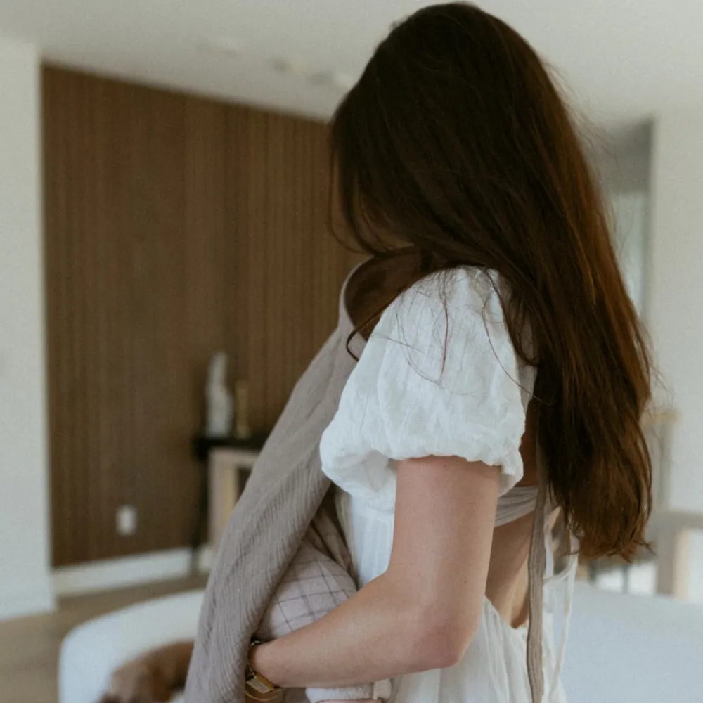 TISU Ammesvøb - taupe-Børn Ammesvøb