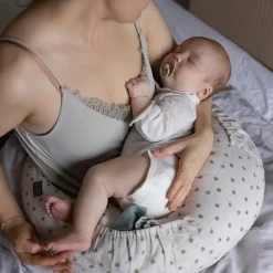 VINTER & BLOOM Ammpude - Beige/firkløver- Graviditets- & Ammepuder