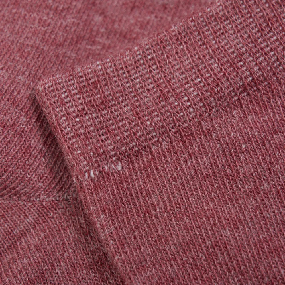 BeKids Ankle sok - Bordeaux- Strømper