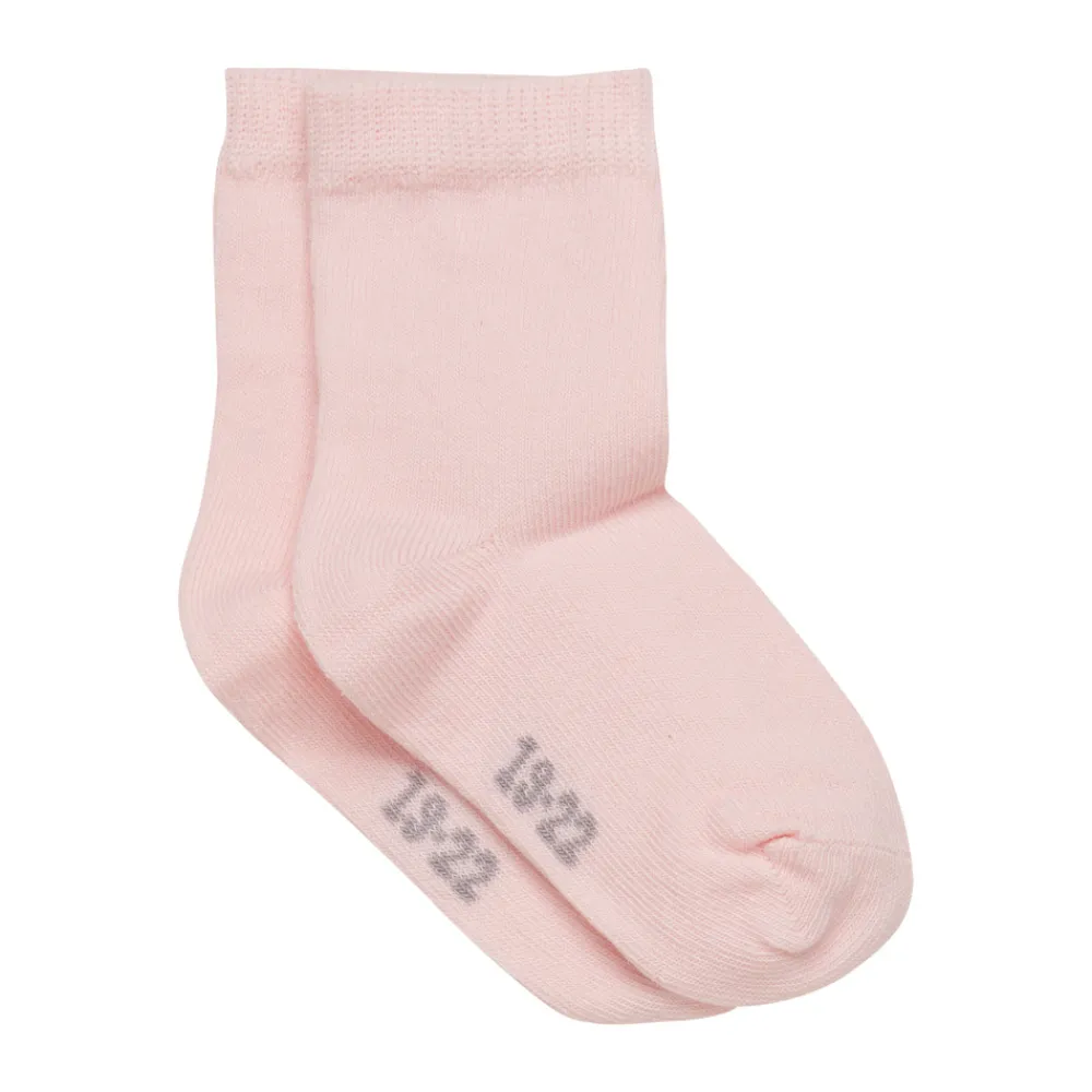 BeKids Ankle sok -solid - Sepia Rose- Strømper