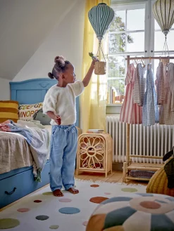 Bloomingvillemini Anuke Skab, Natur, Rattan-Børn Skabe