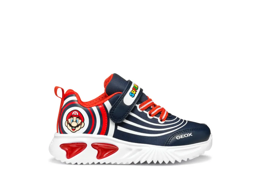 Geox ASSISTER - C0735- Sneakers Med Blink|Sneakers Med Lys