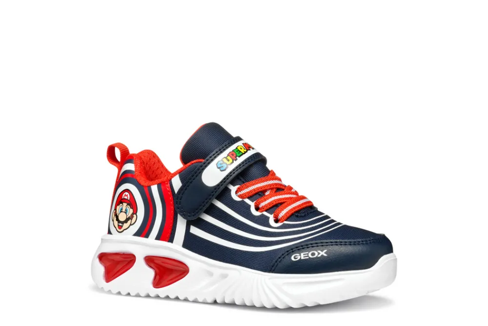 Geox ASSISTER - C0735- Sneakers Med Blink|Sneakers Med Lys