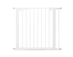 BabyDan ASTA inkl. 1 ekstra forlænger - hvid- Sikkerhedsgitre