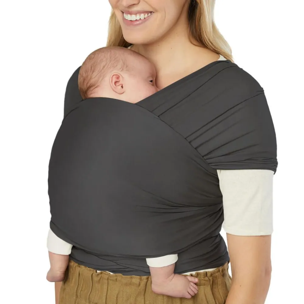 Ergobaby Aura Strækvikle - Soft Black- Bæreseler & Vikler