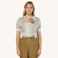 Ergobaby Aura Strækvikle - Soft Black- Bæreseler & Vikler