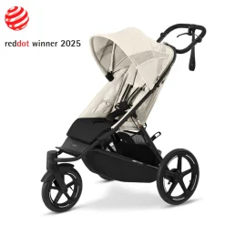 Cybex Avi Spin - Seashell Beige- Løbevogne|Klapvogne Med Flade Sæder