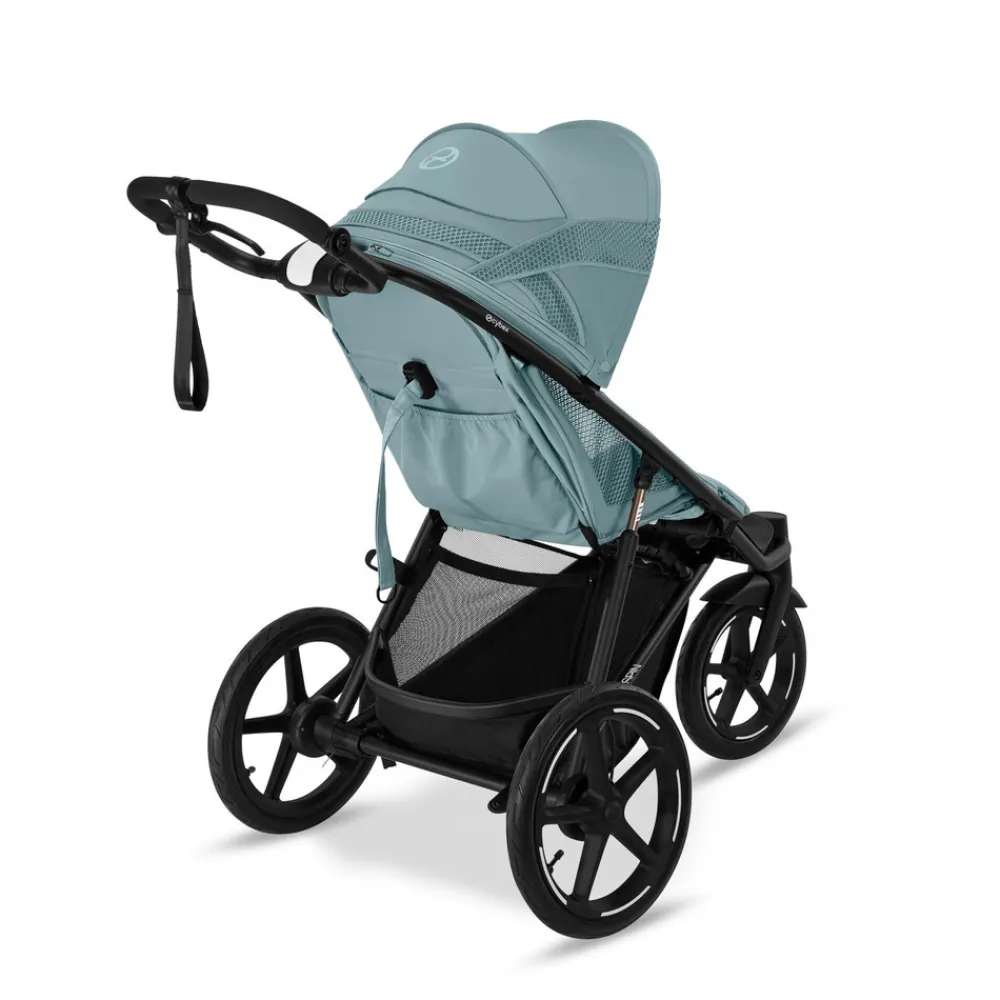 Cybex Avi Spin - Stormy blue- Løbevogne|Klapvogne Med Flade Sæder