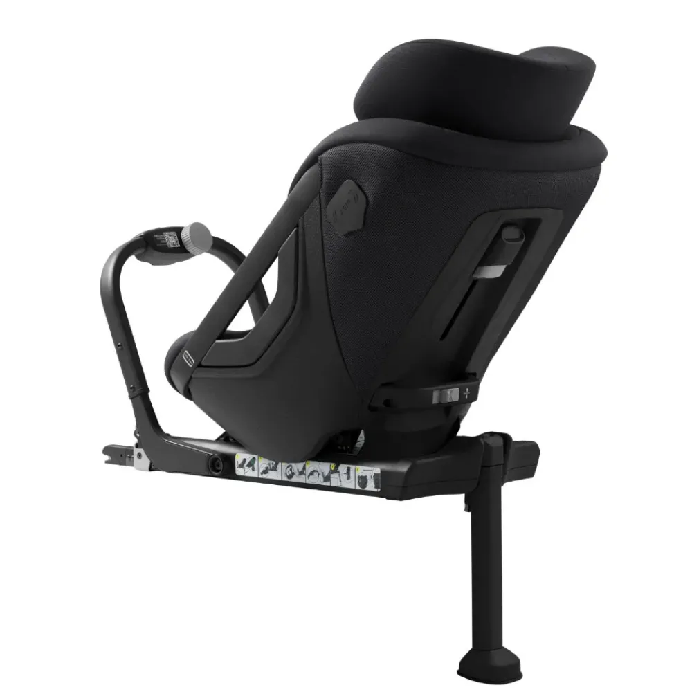 AXKID ONE 3 Coastal Storm Black- Autostole 61-105 Cm (3 Mdr.-4 År)