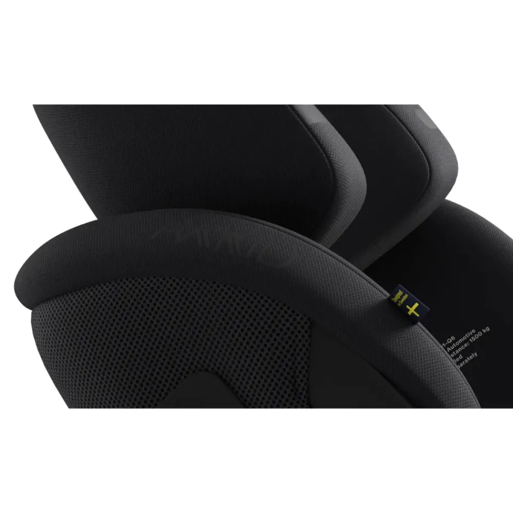 AXKID ONE 3 Coastal Storm Black- Autostole 61-105 Cm (3 Mdr.-4 År)